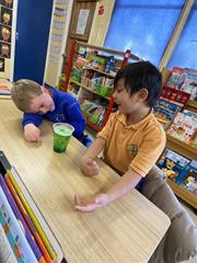 Science Week in Senior Infants