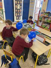 Science Week in Senior Infants