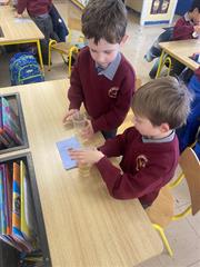 Science Week in Senior Infants