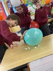 Science Week in Senior Infants