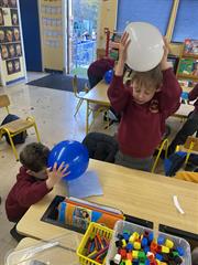 Science Week in Senior Infants