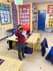 Science Week in Senior Infants