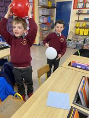 Science Week in Senior Infants