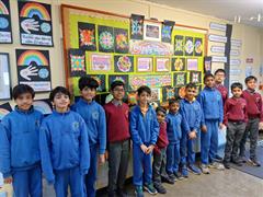 Celebrating the Festival of Light in Saint Brigid's. October 2025