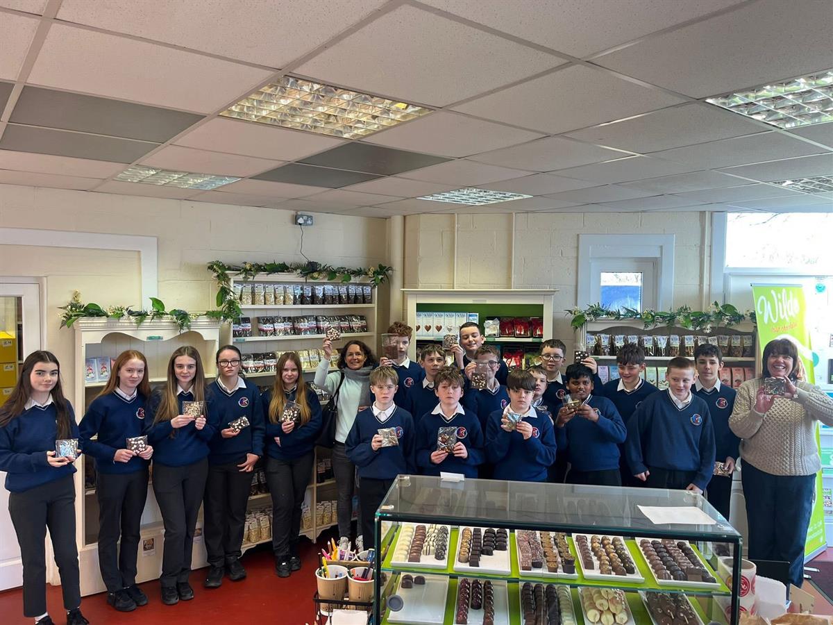 1st year Business trip to Wilde chocolate