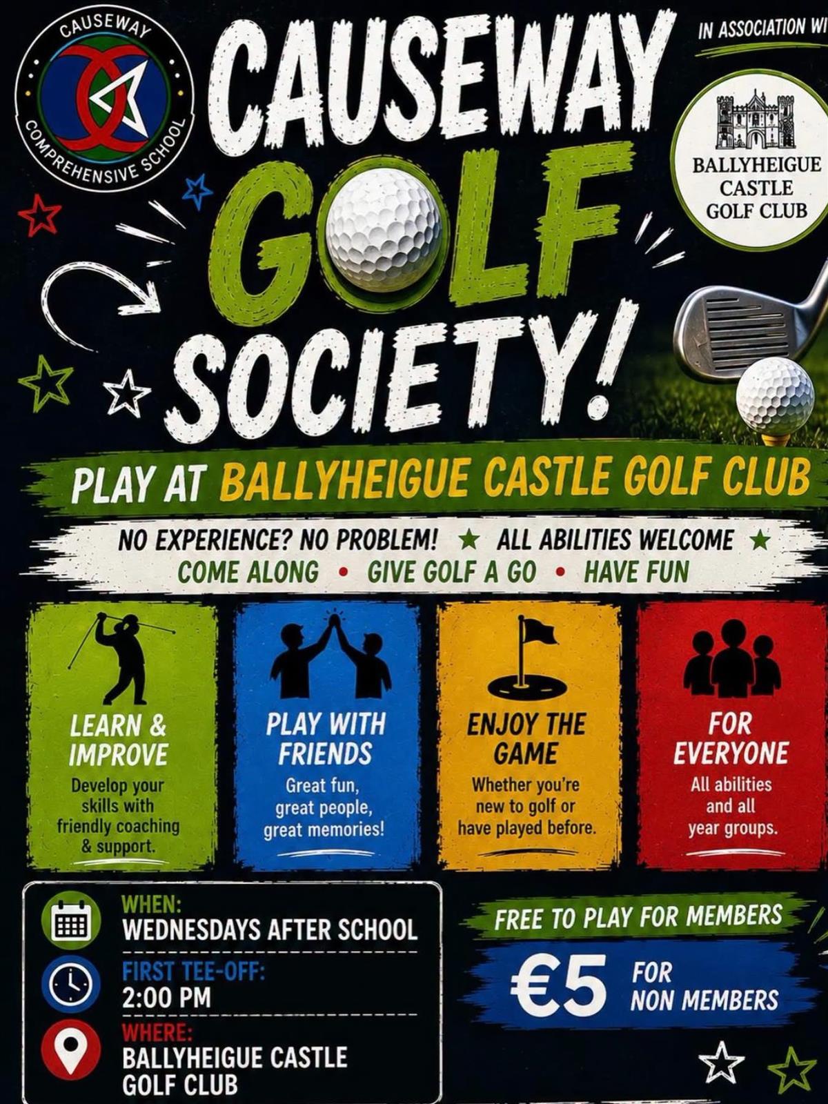 Student Golf returns