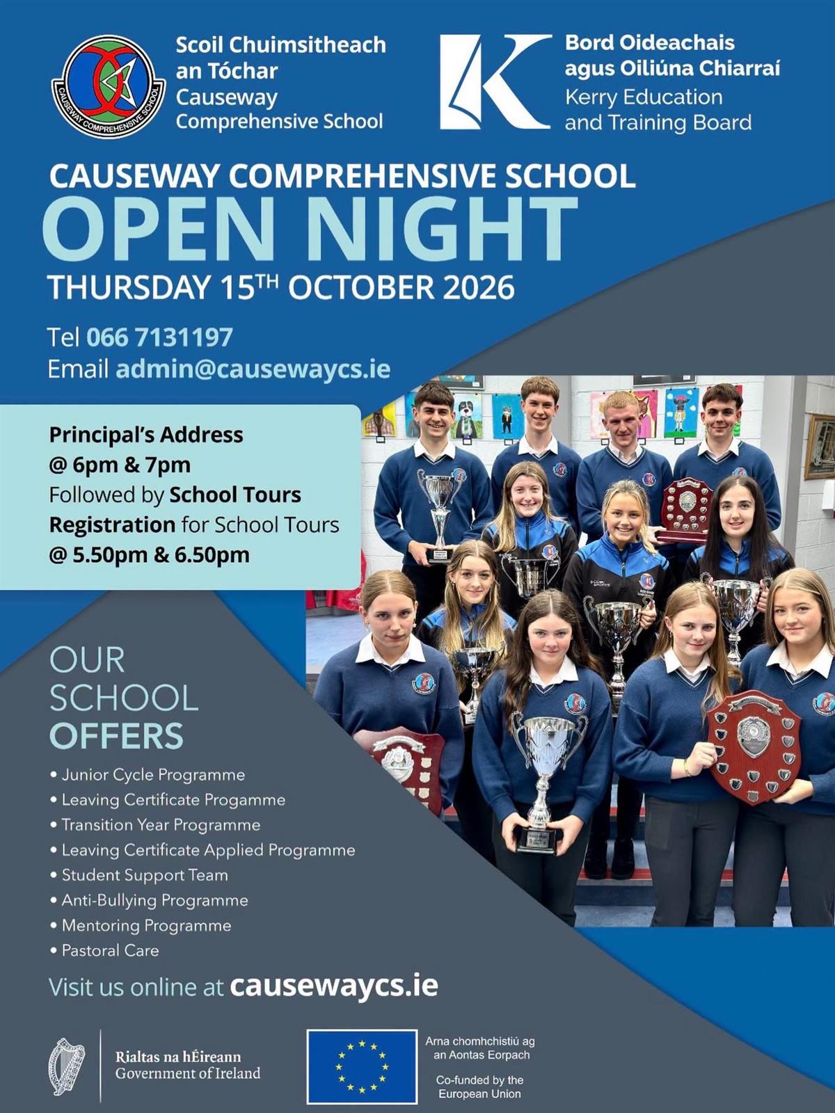 Open Night - October 15th