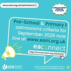 Preschool and Primary Admissions September 2026