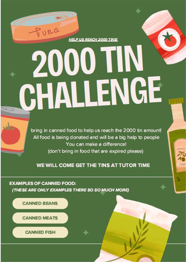 2000 Tin Challenge