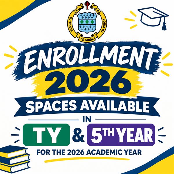 Space Available TY & 5th Year