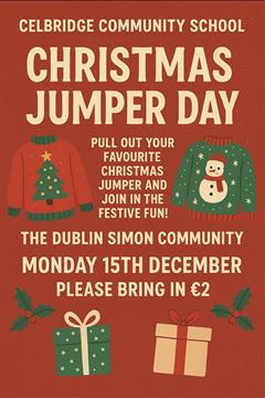 Christmas Jumper Day Monday 15th