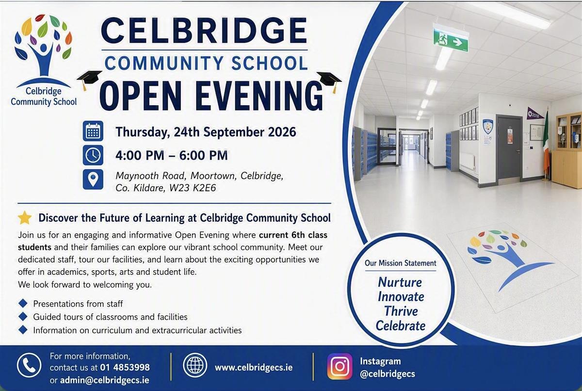 Open Evening 2026; Principal Address Talk