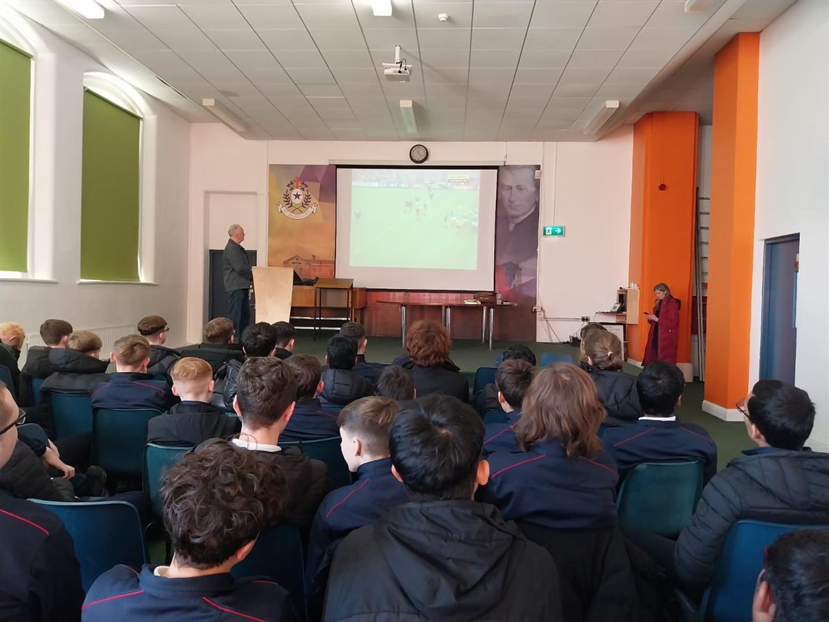 Brendan Fanning Visits TY