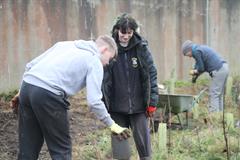 175 crann curtha i bpáirc na scoile! Nollaig 2025