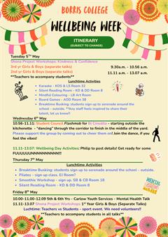 Wellbeing Week 2026