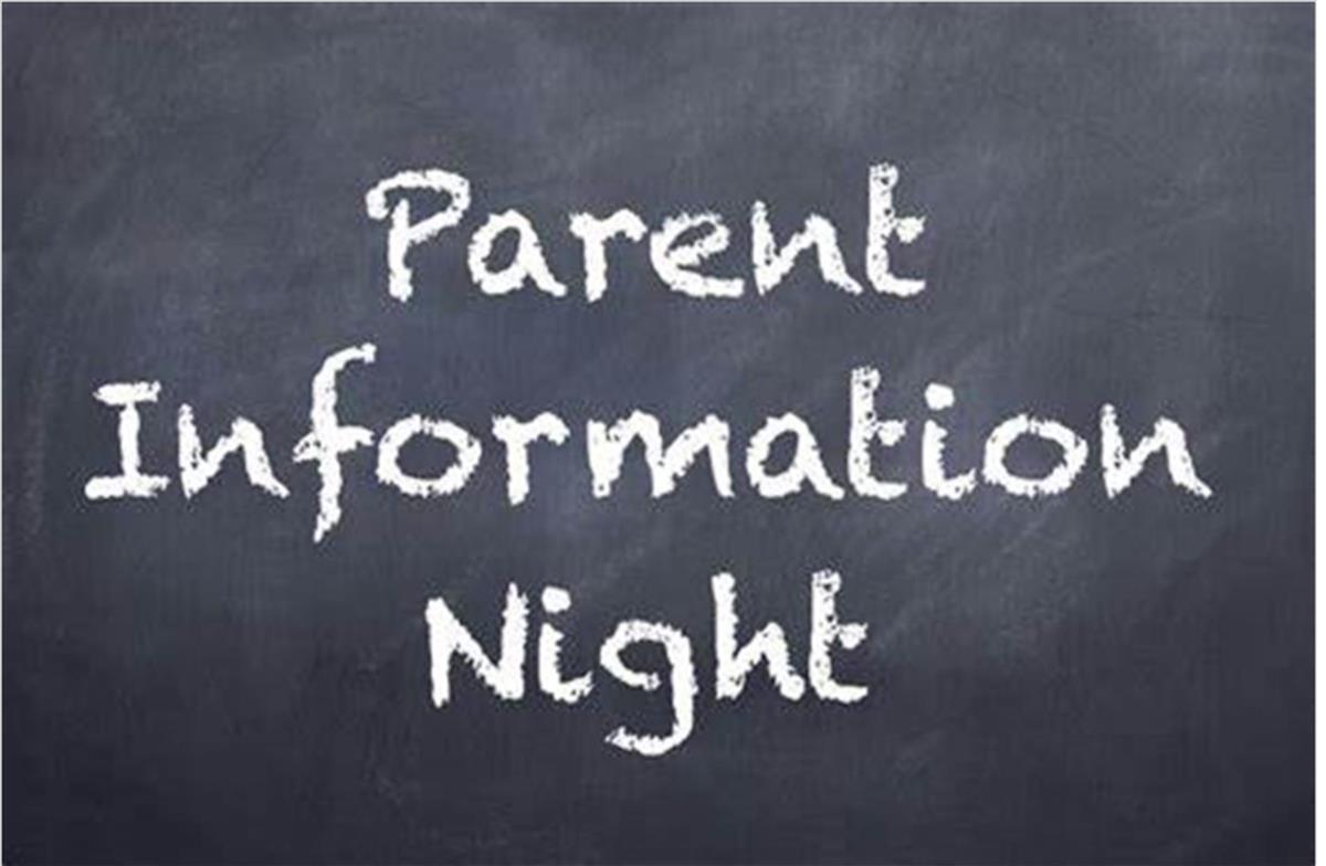 Transition Year Information Evening 2026-2027
