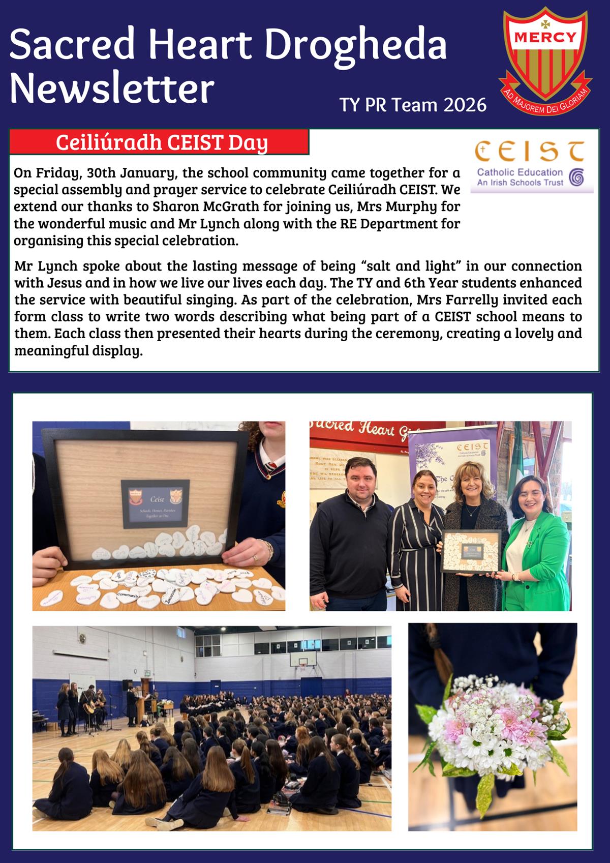 SHS January & February Half Term 2026 Newsletter