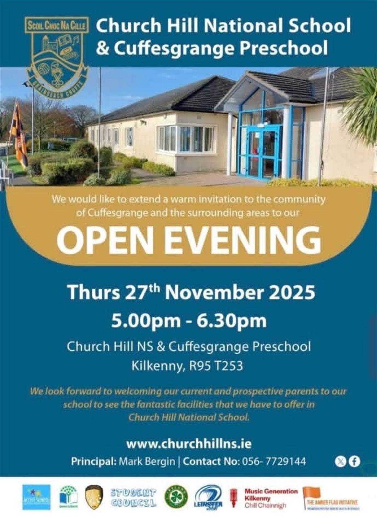 Open Evening at Church Hill NS
