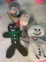 Recycled Christmas decorations competition