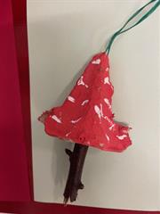 Recycled Christmas decorations competition