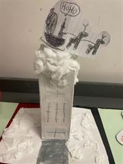 Recycled Christmas decorations competition