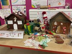 Recycled Christmas decorations competition