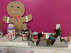 Recycled Christmas decorations competition