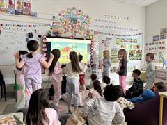 Kate's Class PJ and Game Day!