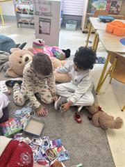 Kate's Class PJ and Game Day!