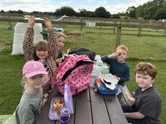 Clare's Class School Tour to Glenroe Farm