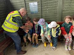 Clare's Class School Tour to Glenroe Farm