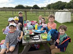 Clare's Class School Tour to Glenroe Farm