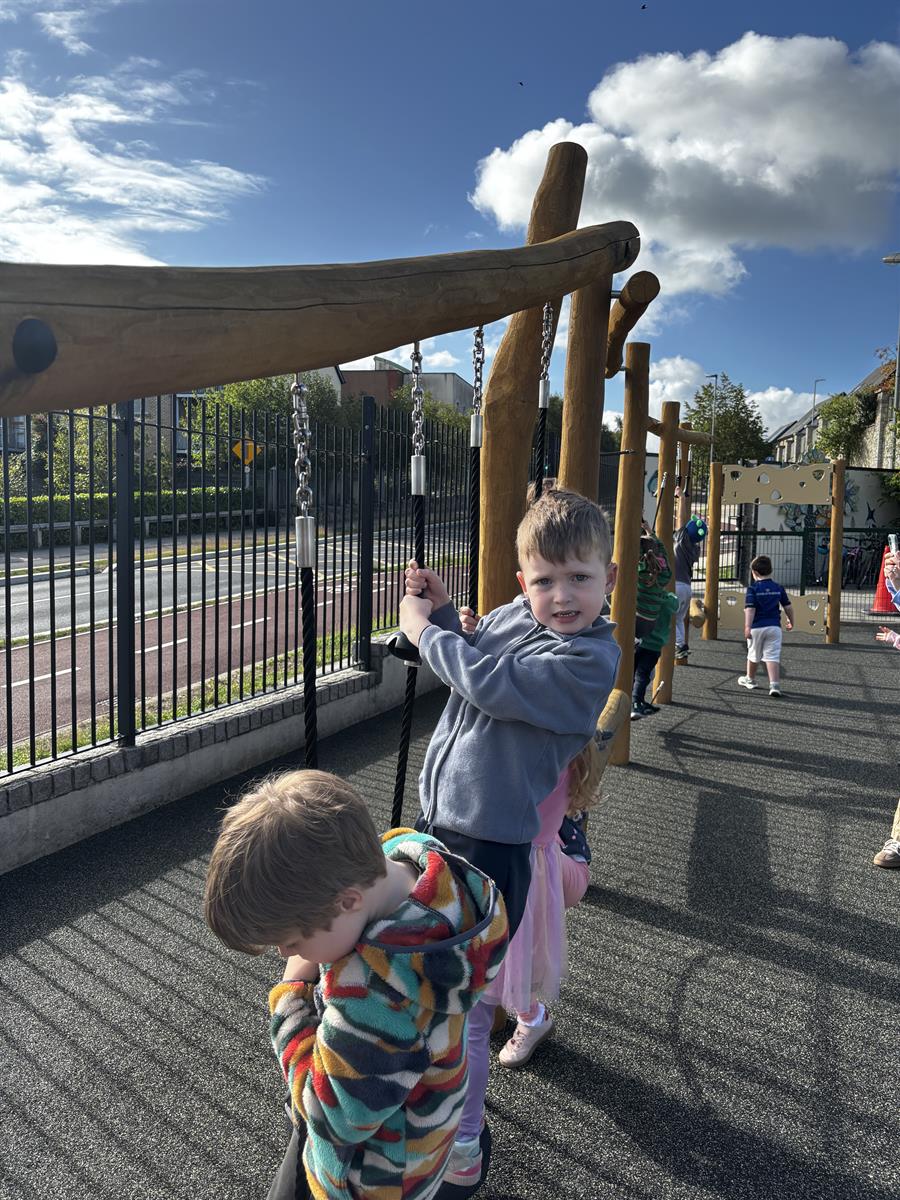 Junior Infants Playground Take Over!