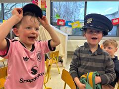 Visit from Garda Maria to Junior Infants!