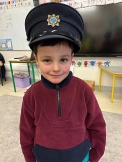 Visit from Garda Maria to Junior Infants!