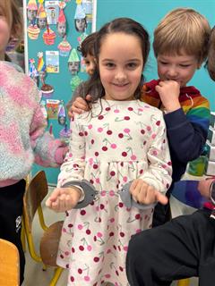 Visit from Garda Maria to Junior Infants!