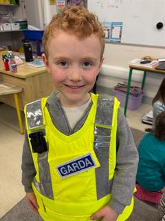 Visit from Garda Maria to Junior Infants!