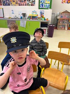 Visit from Garda Maria to Junior Infants!