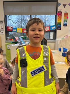 Visit from Garda Maria to Junior Infants!