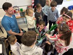 Visiting Doctor to Kate's Class
