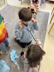 Visiting Doctor to Kate's Class