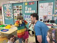 Visiting Doctor to Kate's Class