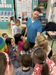 Visiting Doctor to Kate's Class