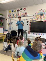 Visiting Doctor to Kate's Class