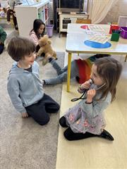 Visiting Doctor to Kate's Class