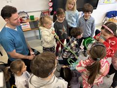 Visiting Doctor to Kate's Class