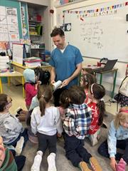 Visiting Doctor to Kate's Class