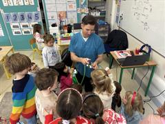 Visiting Doctor to Kate's Class
