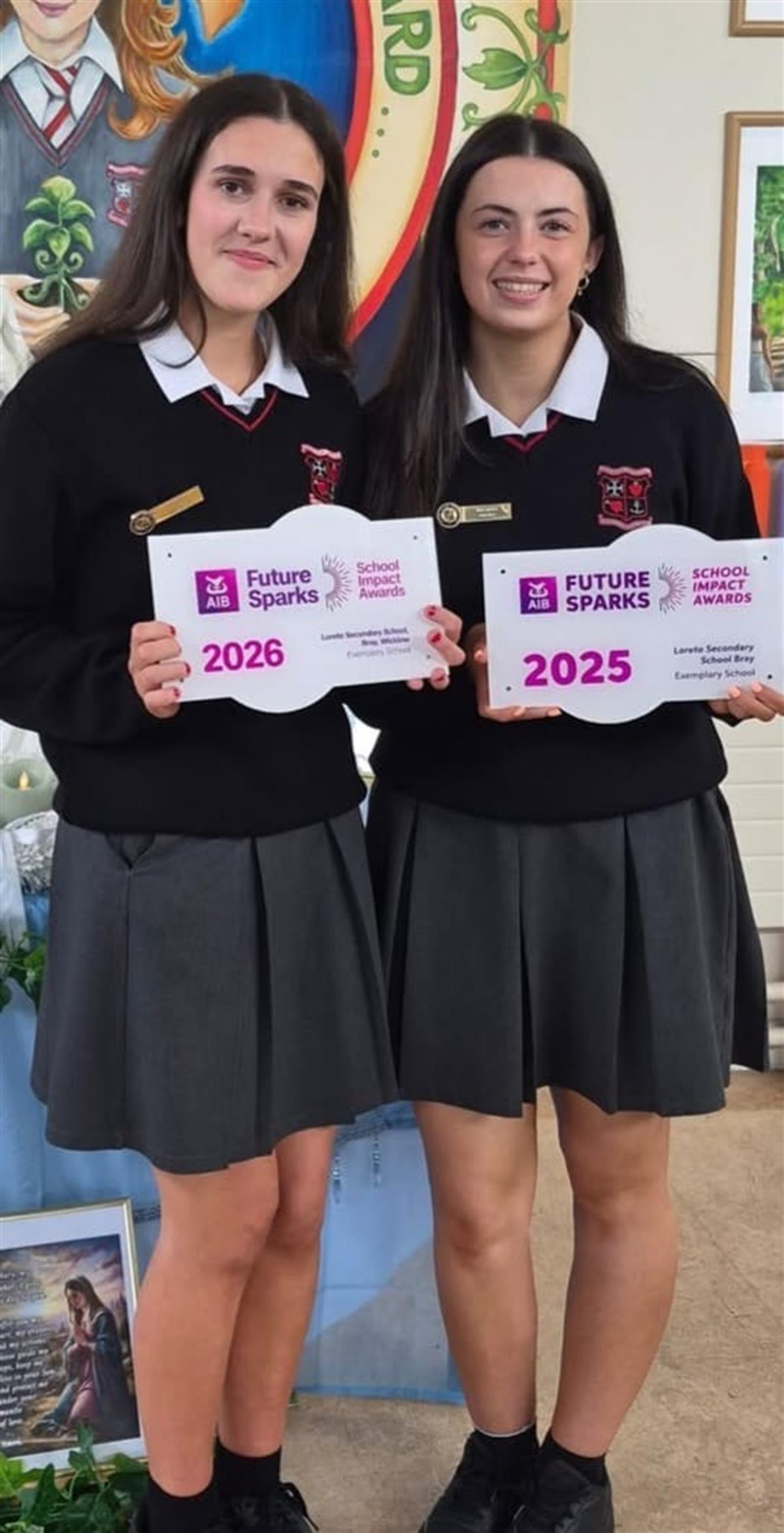 Exemplary School Award from AIB Future Sparks