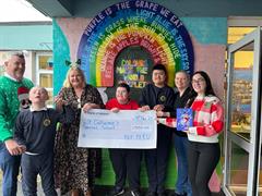 Sugarloaf Lions Club and Bank of Ireland donations